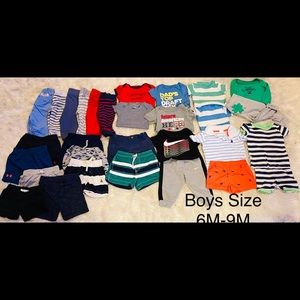 Boys Clothing Lot Size 6-12M